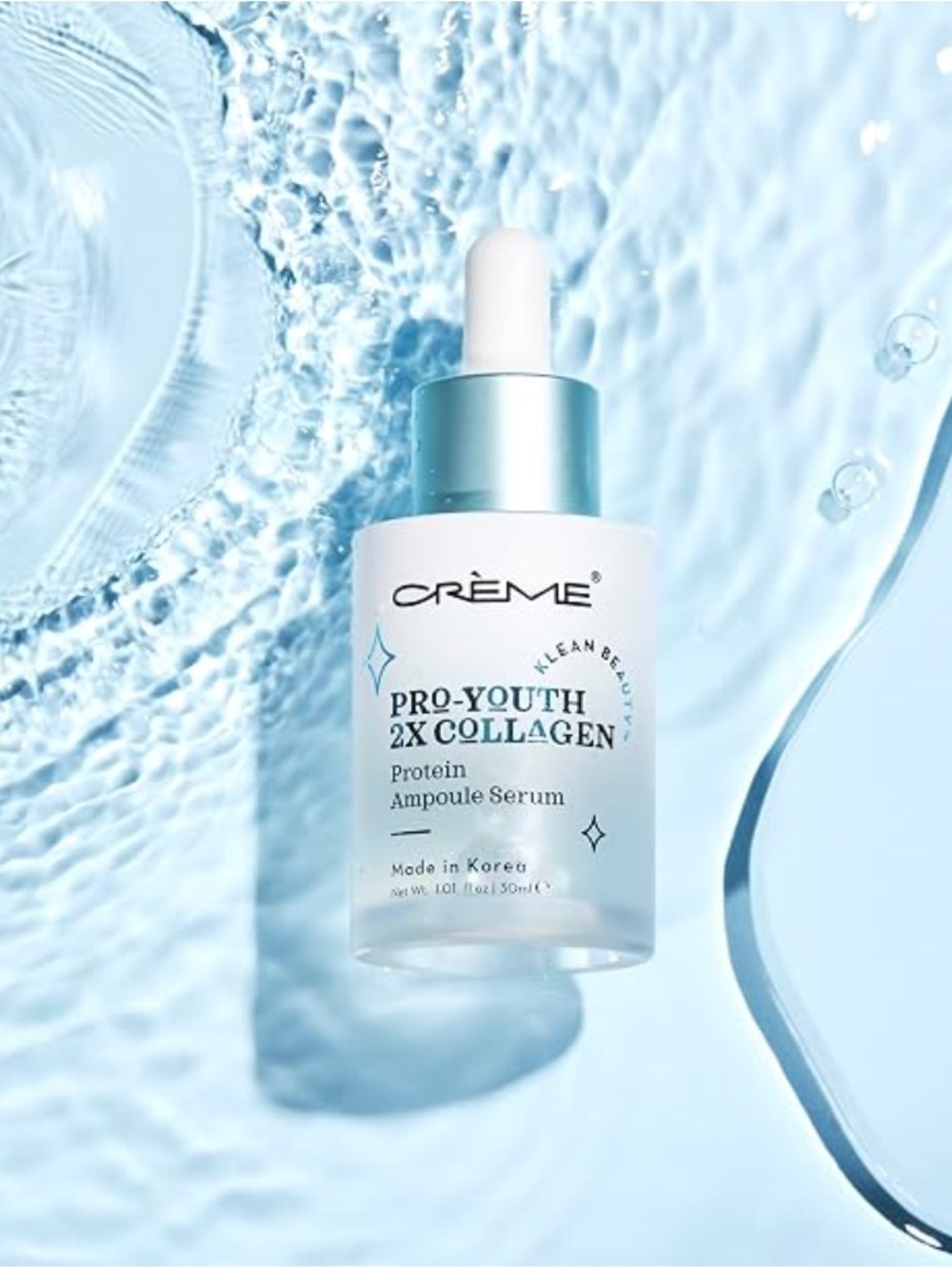 Crème Pro-Youth 2X Collagen Protein Ampoule Serum — White & Light Blue - Picture 3 of 3